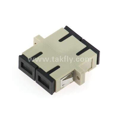 Bộ chuyển đổi sợi quang SC – Vỏ bọc Zirconia, không mặt bích hoặc mặt bích kép, cho hoạt động SM/MM, -40~85oC