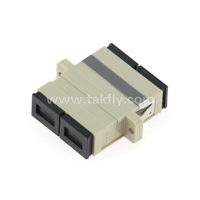 Bộ chuyển đổi sợi quang SC – Vỏ bọc Zirconia, không mặt bích hoặc mặt bích kép, cho hoạt động SM/MM, -40~85oC