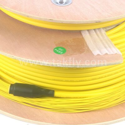 Dây vá sợi quang 48 lõi SC-SC Dây nối đột phá được kết thúc trước cho Trung tâm dữ liệu viễn thông