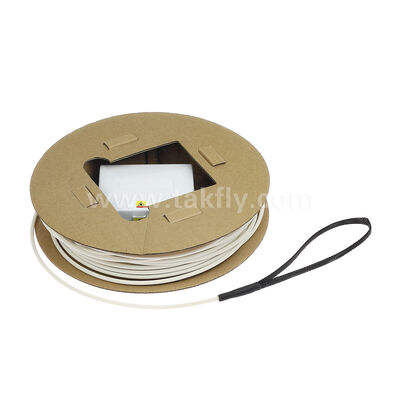 FTTH Pre-Terminated Fiber Outlet Kit – Tool-Free Wall Mount, No Splicing, Includes Cable Spool for Fast FTTB Installation