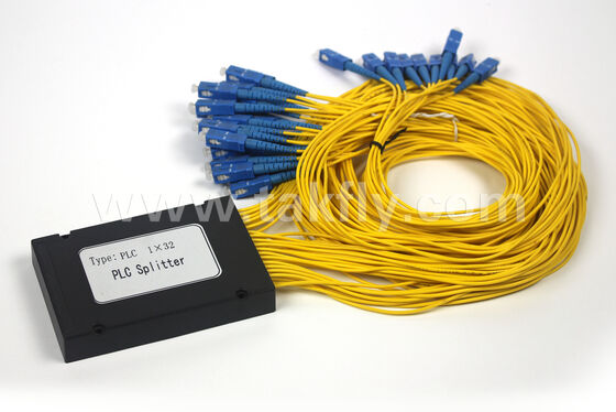 Bộ chia PLC hộp ABS đa năng 1×2 đến 1×64, Độ hao hụt thấp, Nhiệt độ rộng, Có thể tùy chỉnh