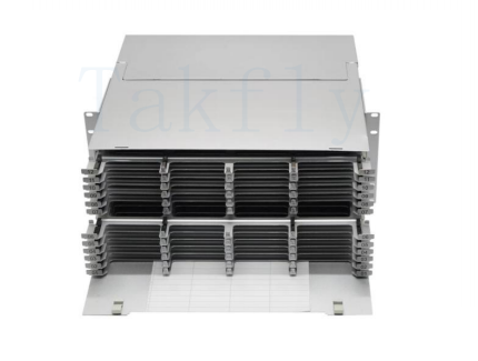 1U / 2U / 4U High Density MPO Cassette Patch Panel Rack-Mount, Easy-Plug MPO đến LC Cassette Module, Adapter LC được tải sẵn cho Trung tâm dữ liệu & Ứng dụng SAN / LAN
