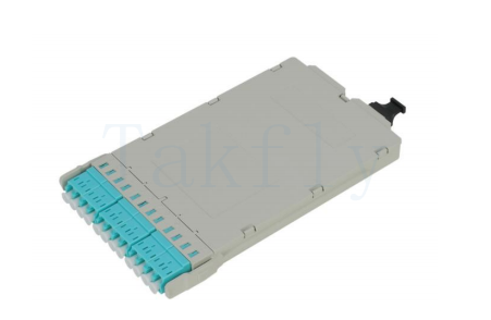 1U / 2U / 4U High Density MPO Cassette Patch Panel Rack-Mount, Easy-Plug MPO đến LC Cassette Module, Adapter LC được tải sẵn cho Trung tâm dữ liệu & Ứng dụng SAN / LAN