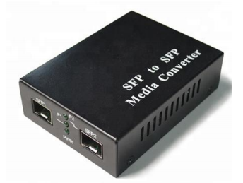 10-100-1000M SFP sang SFP Media Converter