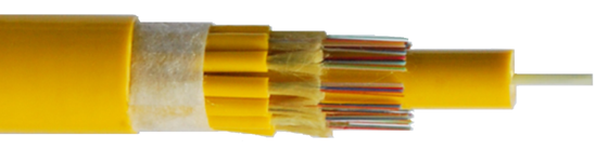 Cáp quang nhỏ 2 đến 144 lõi, đường kính nhỏ, không kim loại, LSZH / tấm PVC