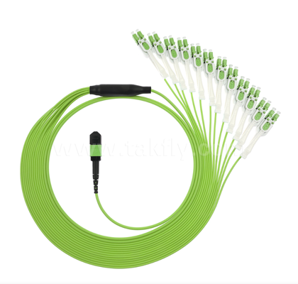 Dây nối đột phá MPO/MTP đến LC Uniboot - OM5 Multimode, 1×24, Đầu nối Uniboot LC tiết kiệm không gian, dành cho Trung tâm dữ liệu mật độ cao & các ứng dụng 40G/100G/400G