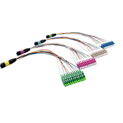 Cáp vá MPO/MTP hiệu suất cao   8/12/24 Sợi, mất mát thấp, IEC & TIA phù hợp