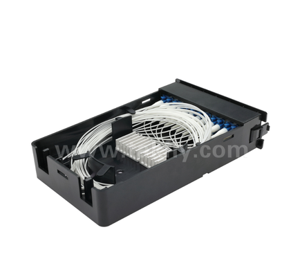 Mô-đun Cassette được kết thúc trước TK-HRM-04, 12C/24C, chế độ kép: LC Pigtail Fusion hoặc MPO-LC Cassette Management, Plug-and-Play cho cáp trung tâm dữ liệu