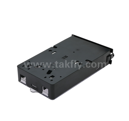 Mô-đun Cassette được kết thúc trước TK-HRM-04, 12C/24C, chế độ kép: LC Pigtail Fusion hoặc MPO-LC Cassette Management, Plug-and-Play cho cáp trung tâm dữ liệu