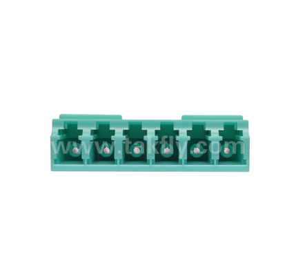 LC 6-Way Adapter 6 trong 1 LC Duplex, High-Density Fiber Adapter, Low Insertion Loss, cho Trung tâm dữ liệu & FTTx High-Density Patching