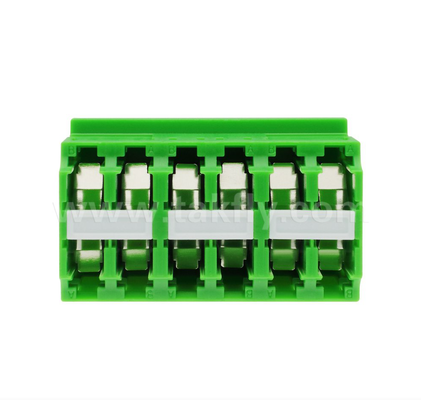 12 cổng LC-LC High-Density Adapter 12 lõi, truyền dữ liệu đa kênh, mất tích chèn thấp, cho trung tâm dữ liệu và mạng cáp tốc độ cao