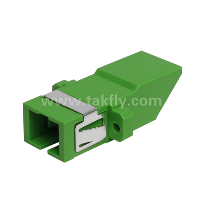 SC Diagonal Type Simplex Adapter với màn trập bên trong tích hợp chống bụi & bảo vệ mắt bằng laser, mất tích chèn thấp, cho trung tâm dữ liệu & kết nối sợi FTTx