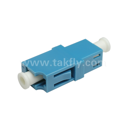 LC Simplex Fiber Adapter ️ Mất chèn thấp, sắp xếp chính xác, chống nhiệt độ cao và thấp, dành cho trung tâm dữ liệu và kết nối cáp FTTx