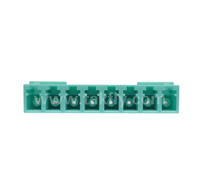 LC 8-Way Adapter 8 trong 1 LC Duplex, High-Density Fiber Adapter, Loss Insertion thấp, cho Trung tâm dữ liệu & FTTx High-Density Patching