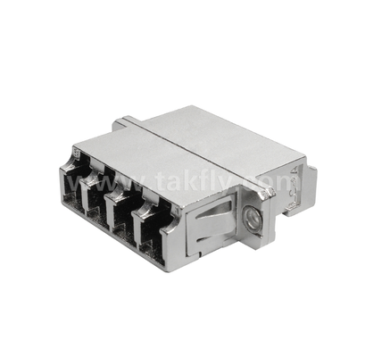 Bộ điều hợp kim loại LC Quad ️ Giao diện LC 4 cổng mật độ cao, chắc chắn, mất mát thấp, chống nhiệt độ cao và thấp