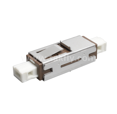 Chuẩn bị MU Simplex Adapter ️ Thiết kế nhỏ gọn, mất tích chèn thấp, tay áo Zirconia chính xác, cho kết nối sợi mật độ cao