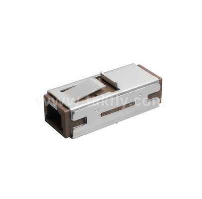 Chuẩn bị MU Simplex Adapter ️ Thiết kế nhỏ gọn, mất tích chèn thấp, tay áo Zirconia chính xác, cho kết nối sợi mật độ cao