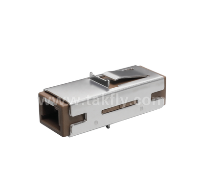 Chuẩn bị MU Simplex Adapter ️ Thiết kế nhỏ gọn, mất tích chèn thấp, tay áo Zirconia chính xác, cho kết nối sợi mật độ cao