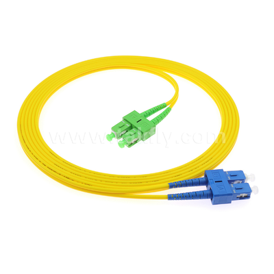 SC-SC Simplex & Duplex Fiber Optic Patch Cord   SM/MM, cho kết nối mạng quang học đáng tin cậy