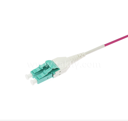 Dây nối sợi quang LC Uniboot - Một ống hai lõi, phân cực cố định, cấu trúc nhỏ gọn, giảm một nửa thể tích cáp cho cáp mật độ cao