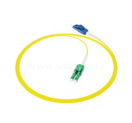 LC Uniboot Sợi quang dây đệm    Một ống hai lõi, cực thay đổi, màu vàng, bán khối lượng cáp