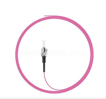 FC Simplex Fiber Optic Pigtail – Connectorized One End with FC, Bare Fiber on the Other, for Optical Termination, Splicing & Equipment Connection
