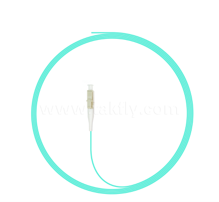 LC Simplex Fiber Optic Pigtail – 0.9/2.0/3.0mm Cable Diameters, Connectorized One End, Bare Fiber on the Other, for Optical Termination Boxes, Splicing & Equipment Interconnection