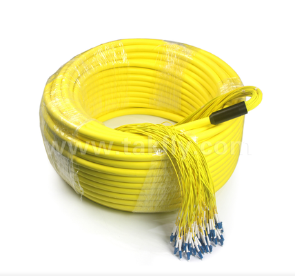 96-Core LC-LC Pre-terminated Breakout Patch Cord    Density cao, cấu hình Breakout tùy chỉnh (Fiber Bare / 0.9mm / 2.0mm / 3.0mm), cho Trung tâm dữ liệu & Ứng dụng trong nhà / ngoài trời