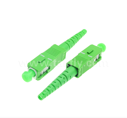 Bộ kết nối sợi quang SC/APC ️ Mất chèn thấp, thiết kế đẩy kéo, tương thích FTTH