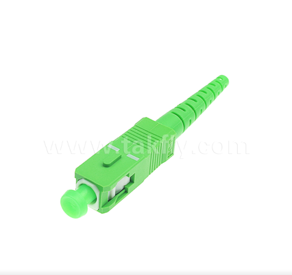 Bộ kết nối sợi quang SC/APC ️ Mất chèn thấp, thiết kế đẩy kéo, tương thích FTTH