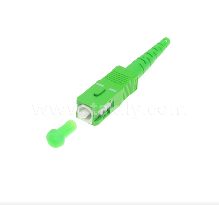Bộ kết nối sợi quang SC/APC ️ Mất chèn thấp, thiết kế đẩy kéo, tương thích FTTH