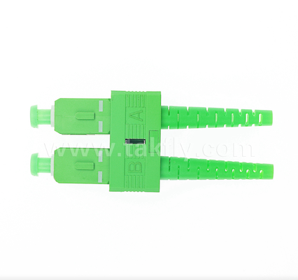 Bộ kết nối sợi quang SC/APC ️ Mất chèn thấp, thiết kế đẩy kéo, tương thích FTTH