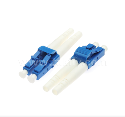 LC Fiber Optic Connector SX/DX Simplex & Duplex, yếu tố hình thức nhỏ, mất tích chèn thấp cho mạng mật độ cao
