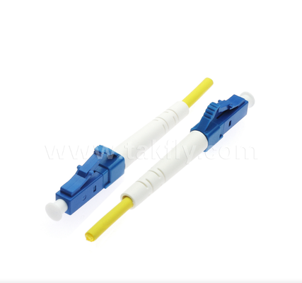 LC Fiber Optic Connector SX/DX Simplex & Duplex, yếu tố hình thức nhỏ, mất tích chèn thấp cho mạng mật độ cao