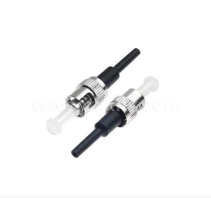 ST Fiber Optic Connector ️ Bayonet Twist-Lock, Loss Low Insertion, Multimode/Singlemode tương thích
