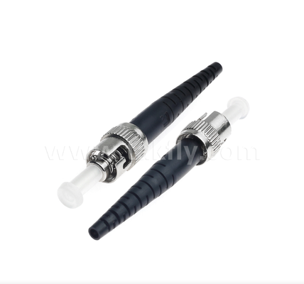 ST Fiber Optic Connector ️ Bayonet Twist-Lock, Loss Low Insertion, Multimode/Singlemode tương thích