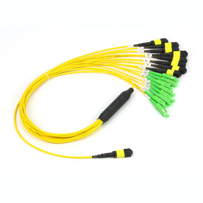 MPO/MTP Patchcord Cable Fanout Splitter SC/LC/FC/ST/MPO Sợi quang cho Trung tâm dữ liệu AI FTTx Telecom