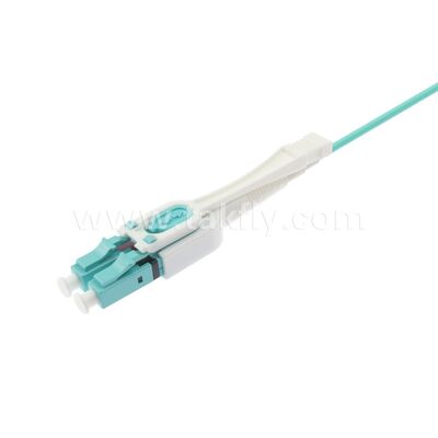 MPO / MTP Patchcord Fanout Uniboot LC Multimode OM3 Breakout Cáp quang sợi cho Trung tâm dữ liệu Cáp AI Telecom