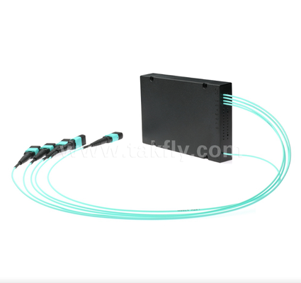 1 × 4 MPO / MTP OM3 PLC Splitter ¢ High-Density Multi-fiber Splitter cho Trung tâm Dữ liệu