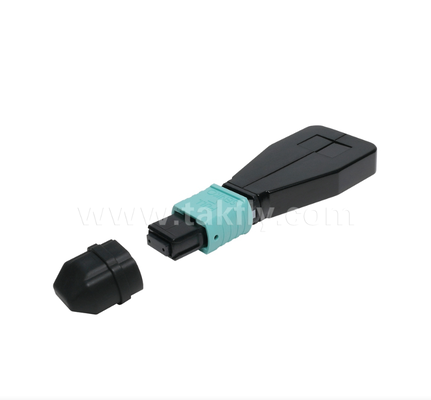 MPO/MTP OM3 Fiber Loopback Module – Transmitter-to-Receiver Optical Loop in a Single MPO Connector