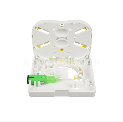 TKS-1806-02GB Hộp kết thúc sợi- Bàn hoặc tường gắn, lý tưởng cho FTTH Final Drop & Pigtail Termination