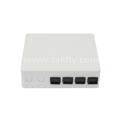 TKS-1806-04C-4 Cổng Hộp Đầu Cuối Sợi Quang - Gắn Bề Mặt, Tương Thích SC/LC, Thiết Kế Mô-đun Cho Hệ Thống Phụ Khu Vực Làm Việc.