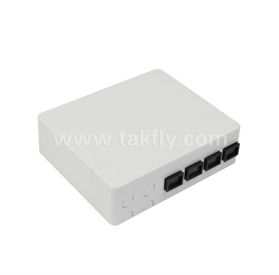 TKS-1806-04C-4 Cổng Hộp Đầu Cuối Sợi Quang - Gắn Bề Mặt, Tương Thích SC/LC, Thiết Kế Mô-đun Cho Hệ Thống Phụ Khu Vực Làm Việc.