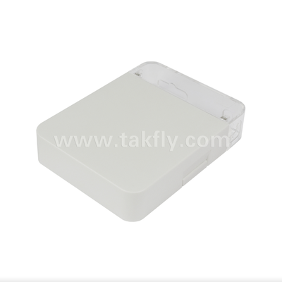 TKS-1806-02W FTTH Fiber Optic Wall Outlet Box kết thúc trong nhà nhỏ gọn cho cơ sở khách hàng