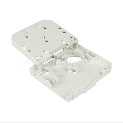 TKS-1806-02W FTTH Fiber Optic Wall Outlet Box kết thúc trong nhà nhỏ gọn cho cơ sở khách hàng