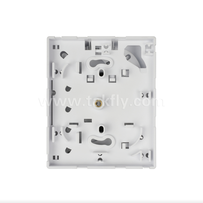 Hộp đấu cuối cáp quang FTTH TKS-1806-04D – Gắn bàn/tường, 4 cổng, trong nhà, Hỗ trợ hàn nối quang & Quản lý cáp