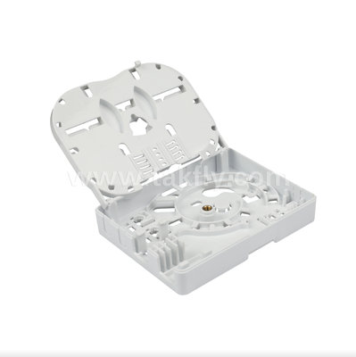 TKS-1806-02E 2-Port Wall Mount Box ️ Bảo vệ cơ khí & Quản lý sợi cho FTTH