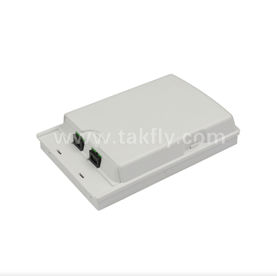 TKS-1806-02F Fiber Wall Outlet Feeder Cable to Drop Cable Termination Point cho mạng FTTx