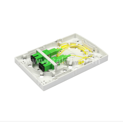 TKS-1806-02F Fiber Wall Outlet Feeder Cable to Drop Cable Termination Point cho mạng FTTx