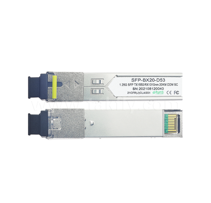 TK-B3512-3SCD20 SFP Bi-Directional Transceiver ¥ 1.25Gbps, 20km, SC Interface, Single-Fiber Bi-Directional cho Gigabit Ethernet & Fiber Channel